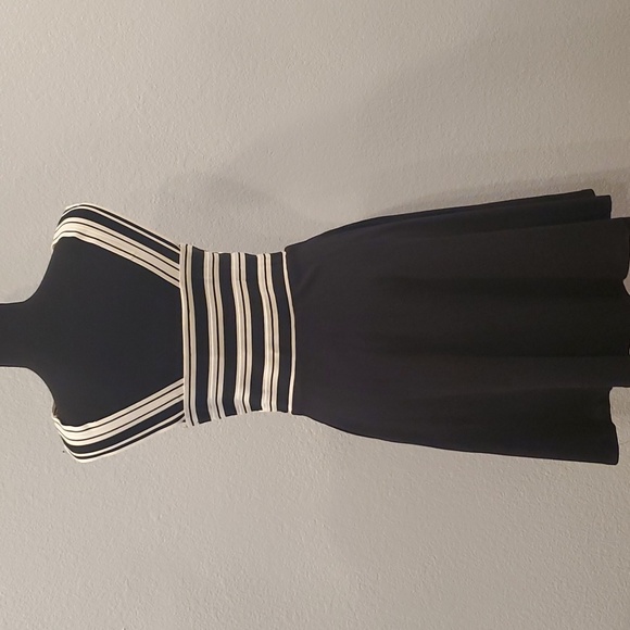 Anthropologie-Chic Maeve, Black & White Dress - Picture 7 of 11